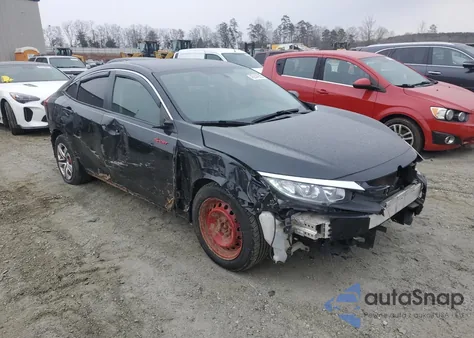 2016 Honda Civic Lx z USA, uszkodzony, nr VIN 19XFC2F55GE095365